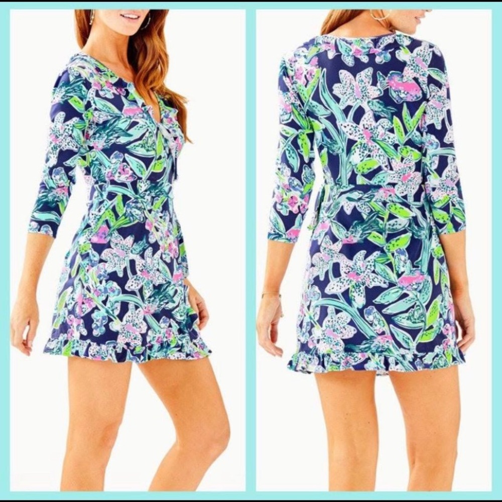 NWT Lilly Pulitzer Jessalynne Wrap Romper
